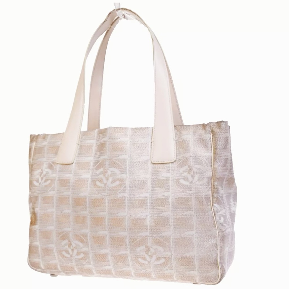 AUTHENTIC CHANEL Cc jacquard new travel line PM